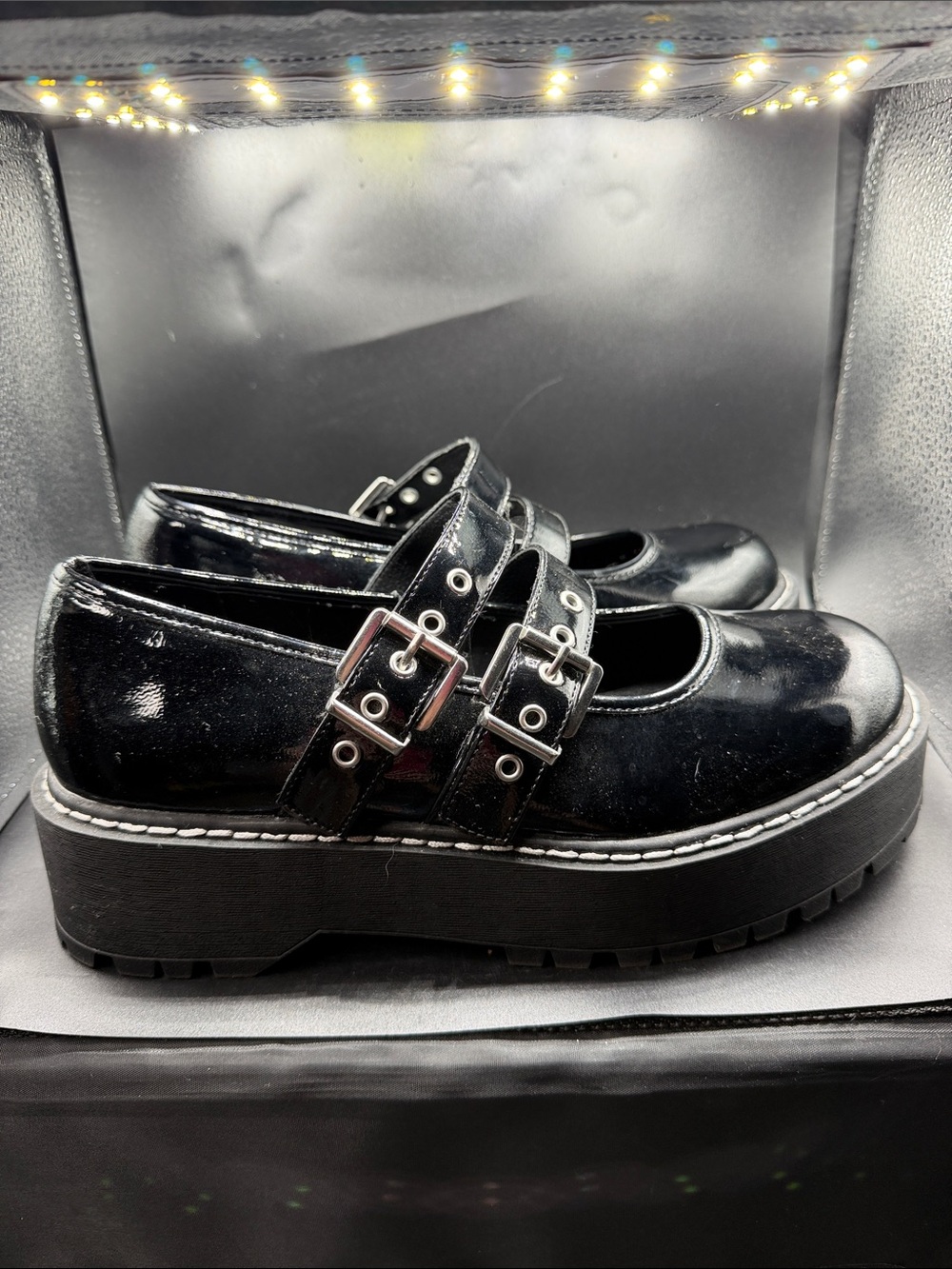 Black Patent Torrid Mary Jane’s - Picture 2 of 9